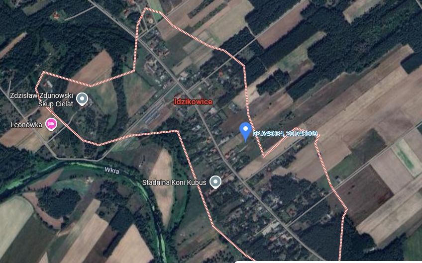 Domek drewniany - plan